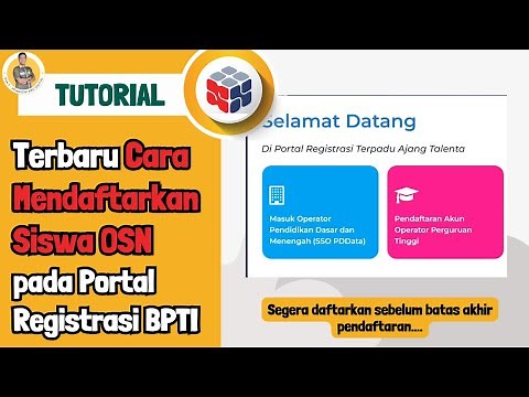 How to Register OSN Participants on the Latest BPTI Portal 2026