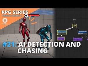Unreal Engine 5 RPG Tutorial Series - #21: AI Detection and Chasing