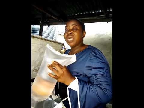 part II of how to load or arrange your fresh water in chest freezer
