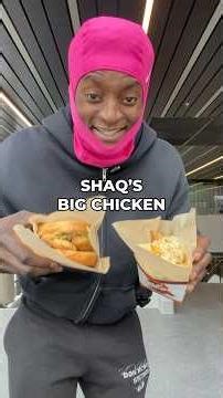 Trying Shaq’s Big Chicken NEW to Canada! 🇨🇦 #shaq #foodreview #foodcritic #food