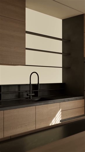 Modern Kitchen Design | Stunning 3D Interior Walkthrough