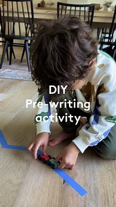 Did you know that visual tracking skills are essential for reading and writing? 👀✏️ With this fun preparatory exercise, you can help your child develop exactly that! ✨ Here’s how: 1️⃣ Stick a strip of painter’s tape on the floor or wall. 2️⃣ Let your child follow the track with a toy car. This simple game strengthens the ability to track movement with their eyes – a crucial foundation for writing and reading! 💡 Save this post to try it later and share it with other parents looking for creative