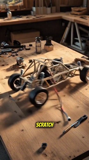 Handmade RC Car From PVC Pipe — INSANE DIY Build! #shorts