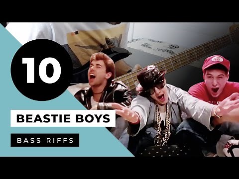10 Beastie Boys Bass Riffs (Adam Yauch bass lines)