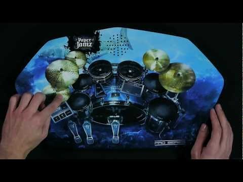 Paper Jamz Pro Drums Video #1- Let's get started!
