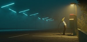 Behind the Scenes: Simon Stålenhag’s Parking Lot Scene