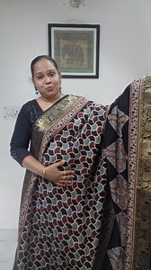 1.9K views | Ajrakh dola silk saree in lovely pattern is in stock again on huge demand. To book please contact us at https://wa.me/919958810727 #elitekalaa #aiba #ajrakh #handblocksaree #ajrakhsaree #dolasilk #uniquesaree | AIBA 2.0 - All IndiaBusiness Women's Association 2.0 | Facebook