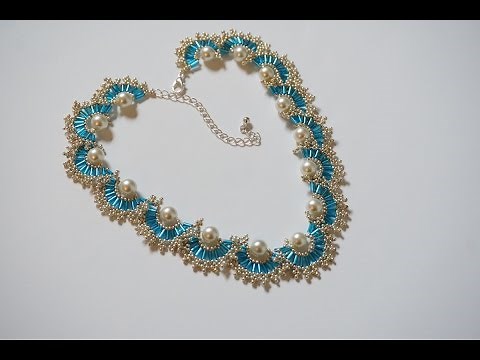 How to make a beautiful pearl necklace