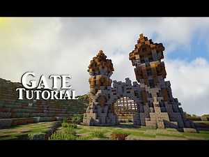 Minecraft Tutorial | Medieval Gate |