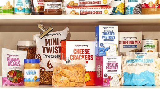Amazon has a new private label brand, Amazon Grocery, with many items under $5