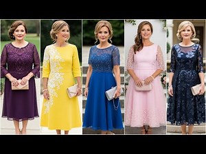 2025 Tea Length Mother of the Bride Dresses | Trendy, Elegant & Flattering Styles