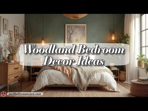 Woodland Bedroom Decor Ideas | Cozy & Rustic Nature-Inspired Bedroom Makeover