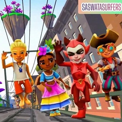 ANIMATION VIDEO OF SUBWAY SURFERS NEW YORK CITY FANTASY PARADE