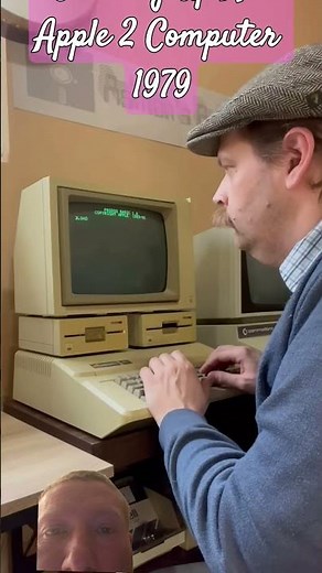 Starting Up An Apple 2 Computer 1979 #apple2 #Computer #1979 #microcontroller