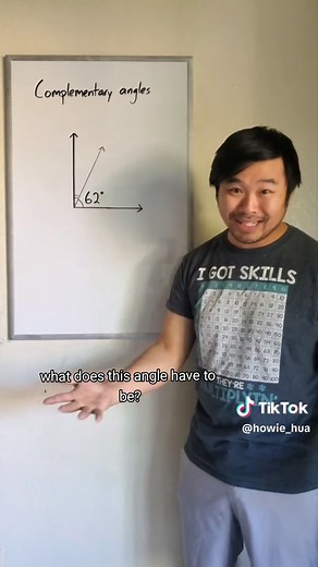 Complementary and Supplementary angles #math #maths #mathematics #mathtok #mathteacher #teachersoftiktok