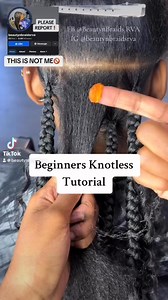 333K views · 7.7K reactions | Detailed Knotless Tutorial for Beginners  | BeautynBraids RVA | Facebook