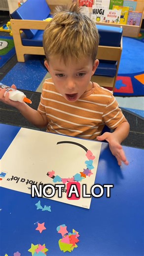 134K views · 921 reactions | Glue lesson day ✂️ We practiced opening/closing glue and the chant “just a dot, not a lot.” Kids dotted the page and glued shape cutouts all around the first letter of their name. Grab the letter sheet at preschoolvibes.com. | Preschool Vibes | Facebook