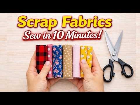10 MINUTES! KITCHEN SEWING PROJECTS | FAST AND EASY