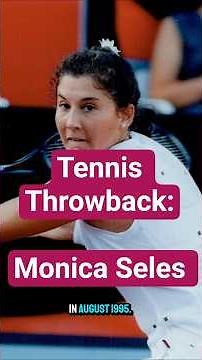 Tennis Throwback: Monica Seles. #Tennis #TennisThrowback #MonicaSeles #Sports