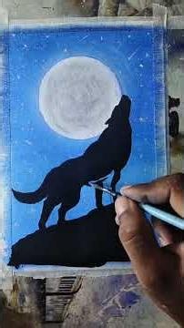 ​Easy oil pastel scenery #art #drawing #shorts