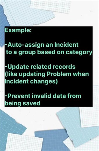 When to use Business Rule in ServiceNow #servicenowcsa