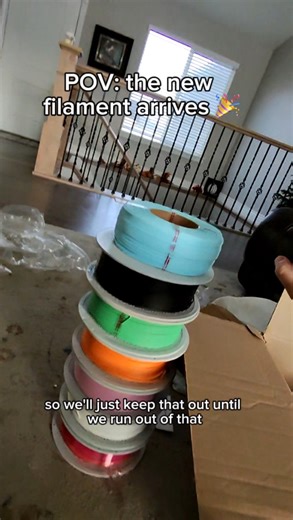 Thanks to all of you, he was able to buy these new colors! Thank you for following along! We hope this inspires you to create and explore! #adventurefamily #3dprints #3dprinterworld #creativekids | POVadventuring