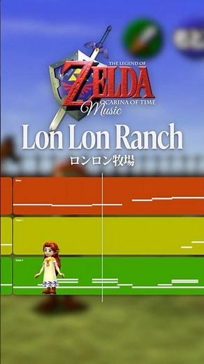 【原音再現】“Lon Lon Ranch” – Ocarina of Time | Recreation #zelda #nintendo #vgm #logicprox #shorts