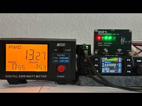 Red’s Engineering RT95 Smart Cable, SRPT-03, Retevis RT-95 = Repeater! #hamradio #gmrs #repeater