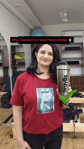 Why I Switched to a Steel Protein Shaker #trending #shorts #gym