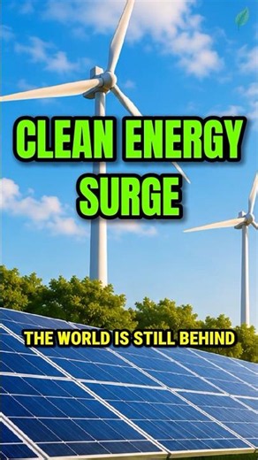 Renewable Energy Hit a Record... So Why Are We Still Behind? #RenewableEnergy #ClimateChange