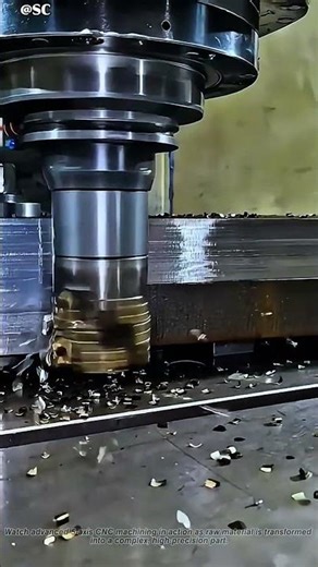 5-Axis CNC Machining Turns Raw Metal into Precision Art 🤯⚙️
