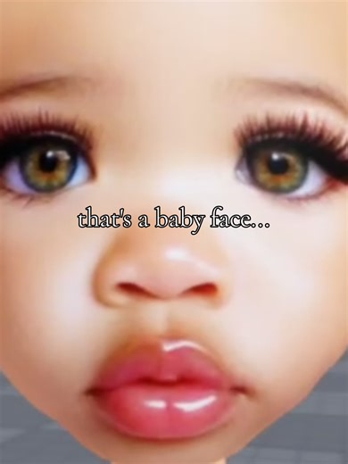 This is a baby face and you can tell me otherwise. It's not adult face it's a LITERAL BABY face. and not just that it's literally ai. @Roblox @Roblox VN @Lana Rae 💗 • Roblox Girl #roblox #robloxface #viral #abcxyz #xyzbca