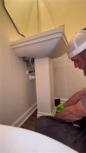 Pedestal Sink Drain Replacement Guide