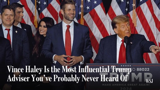 25K views · 63 reactions | Vince Haley, who leads the White House’s Domestic Policy Council, prefers to stay out of the spotlight. He holds significant influence in the White House.  https://on.wsj.com/4bRRuge | The Wall Street Journal | Facebook