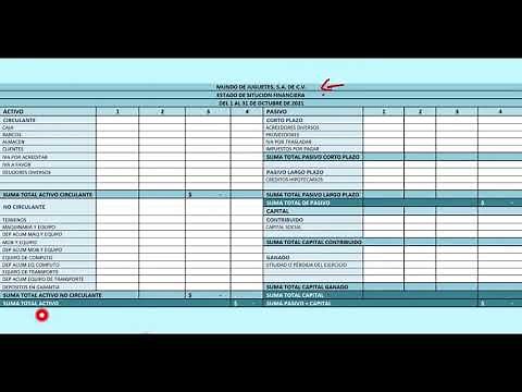 COMO HACER UN BALANCE GENERAL FÁCIL Y RÁPIDO | 2022