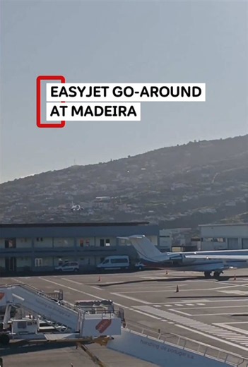 Yesterday, we used part of this footage to illustrate our report on the upcoming easyJet strike. It certainly got people talking. After the comments and debate over the footage, we decided to share the full, uncut sequence to clear up any doubts about the maneuver. The video shows an easyJet Airbus A320 performing a last-second go-around at Madeira Airport on March 19, 2025, after encountering wind shear on final approach. 🎥 theleonie #aviation #easyJet #MadeiraAirport #GoAround #AirbusA320