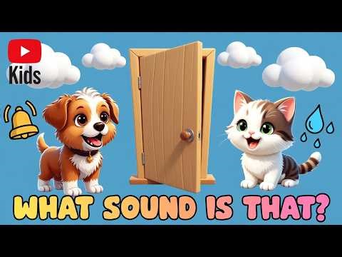 Sounds Around Us Song | Learn Everyday Sounds for Toddlers