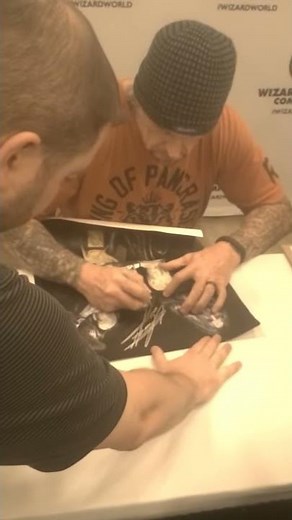 The Undertaker autograph