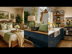Vintage Kitchen Antique Farmhouse Home Decorating Ideas| Farmhouse Cottage Decor 🌾✨️