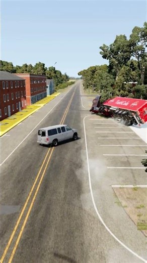 Would You Survive This Crash? 😳 | Realistic Car & Truck Crashes #carcrashes #beamngdrive