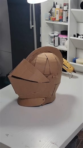 learn how to make cardboard domes! | #knight #armor #diy #fypシ