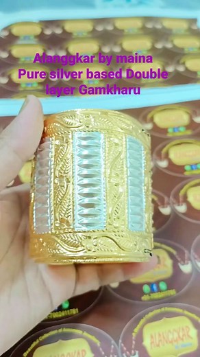 76 reactions · 5 comments | Pure silver based gold polish Double layer Gamkharu Price 16500/- pair single pic 8300/- To buy WhatsApp me 7002411781 #assamesegohona #assamesewear #assamesejewellery #assamesebride #assamesewedding | Alanggkar by Maina | Facebook