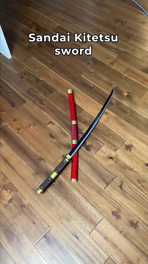 1.2K views · 14 reactions | The Sandai Kitetsu sword is HERE! How sharp is it?? 樂 #sandaikitetsu #zoro #onepiece #animeedit | MiniKatana | Facebook