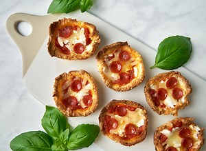 Cheesy Keto Pizza Cups