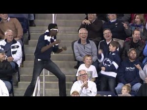 Fan Dances to Livin' on a Prayer at Penn State Men's Hockey Game