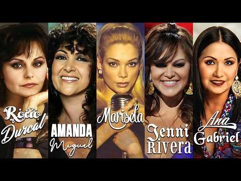 Marisela, Ana Gabriel, Rocío Dúrcal, Selena, Olga Tañón, Jenni Rivera ✨ Grandes Éxitos del Ayer#