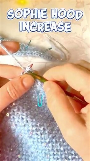 Sophie Hood Increase Explained. KFB Knit Front and Back Tutorial