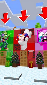 93K views · 760 reactions | Doors Lead To Circus Pomni x Skibidi Toilet x Incredibox Sprunki李 x Squid Game撚 #minecraft #shorts | Bangjblox | Facebook