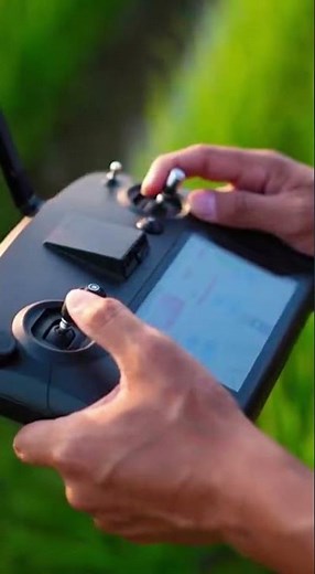 Drone Spraying with Remote Control 🚁 | Smart Farming Technology