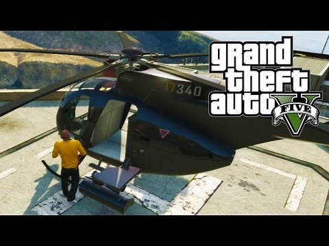 GTA 5 - Free Buzzard Location ($2 Million Dollars) (GTA V)
